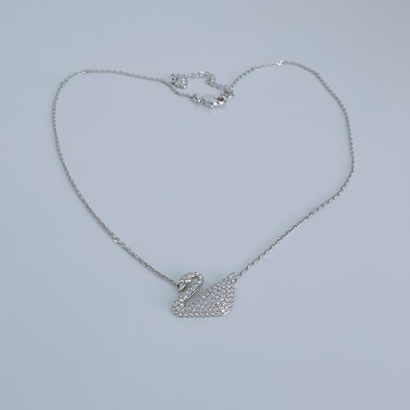 Swarovski Necklace Swan Lake pendant - Picture 4 of 6